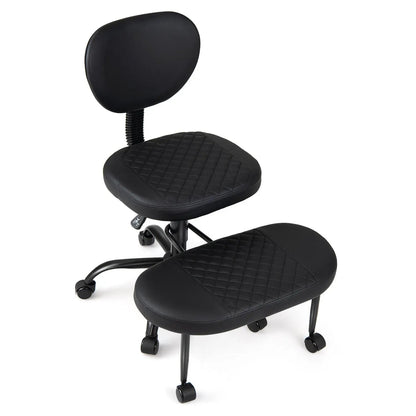 Cross Legged Office Chair With Footrest Ergo