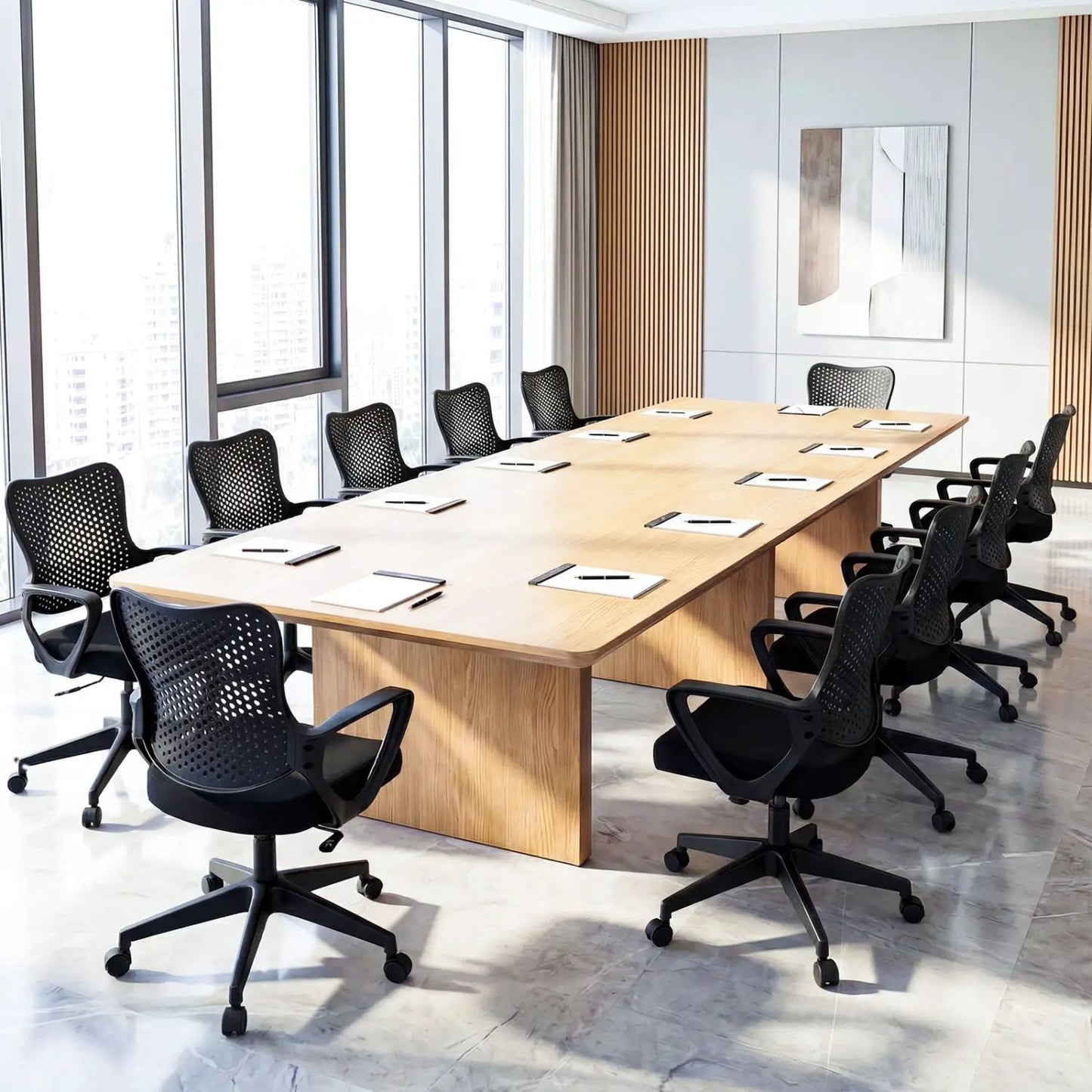 Ergonomic Office Chair with Height Adjustable Back