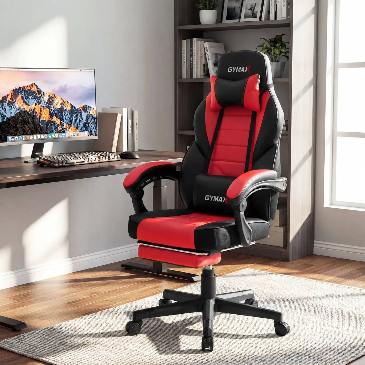 Ergonomic Video Game Chair with Headrest