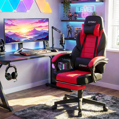 Ergonomic Video Game Chair with Headrest