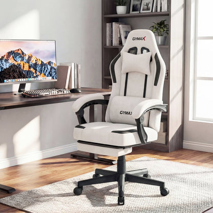Ergonomic Gaming Chair with Headrest for Home