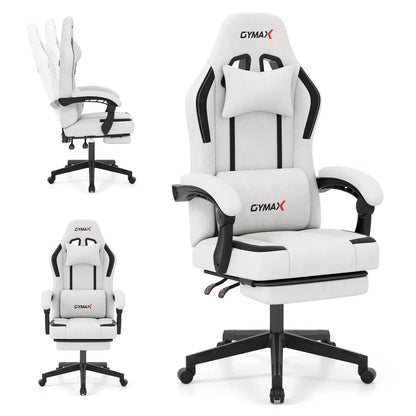 Ergonomic Gaming Chair with Headrest for Home