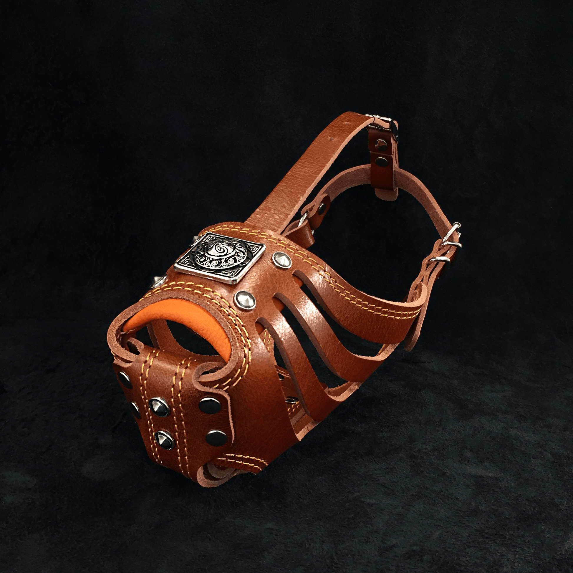 ''Eros'' Basket Muzzle BROWN - Tampa Home & Garden Store