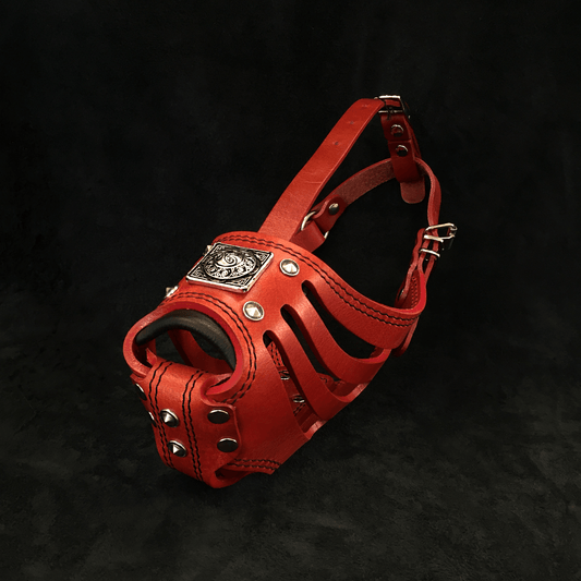 ''Eros'' Basket Muzzle RED - Tampa Home & Garden Store