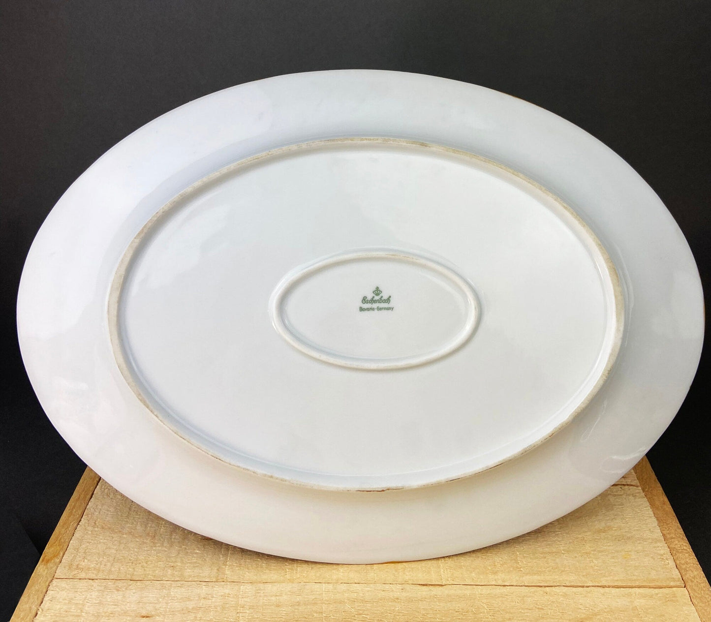 Eschenbach Baronet China Serving Set. Sauce Boat, Three Oval Platters, Egg Cup and Four Shakers with Tray. Germany. Holiday Celebration. - Tampa Home & Garden Store