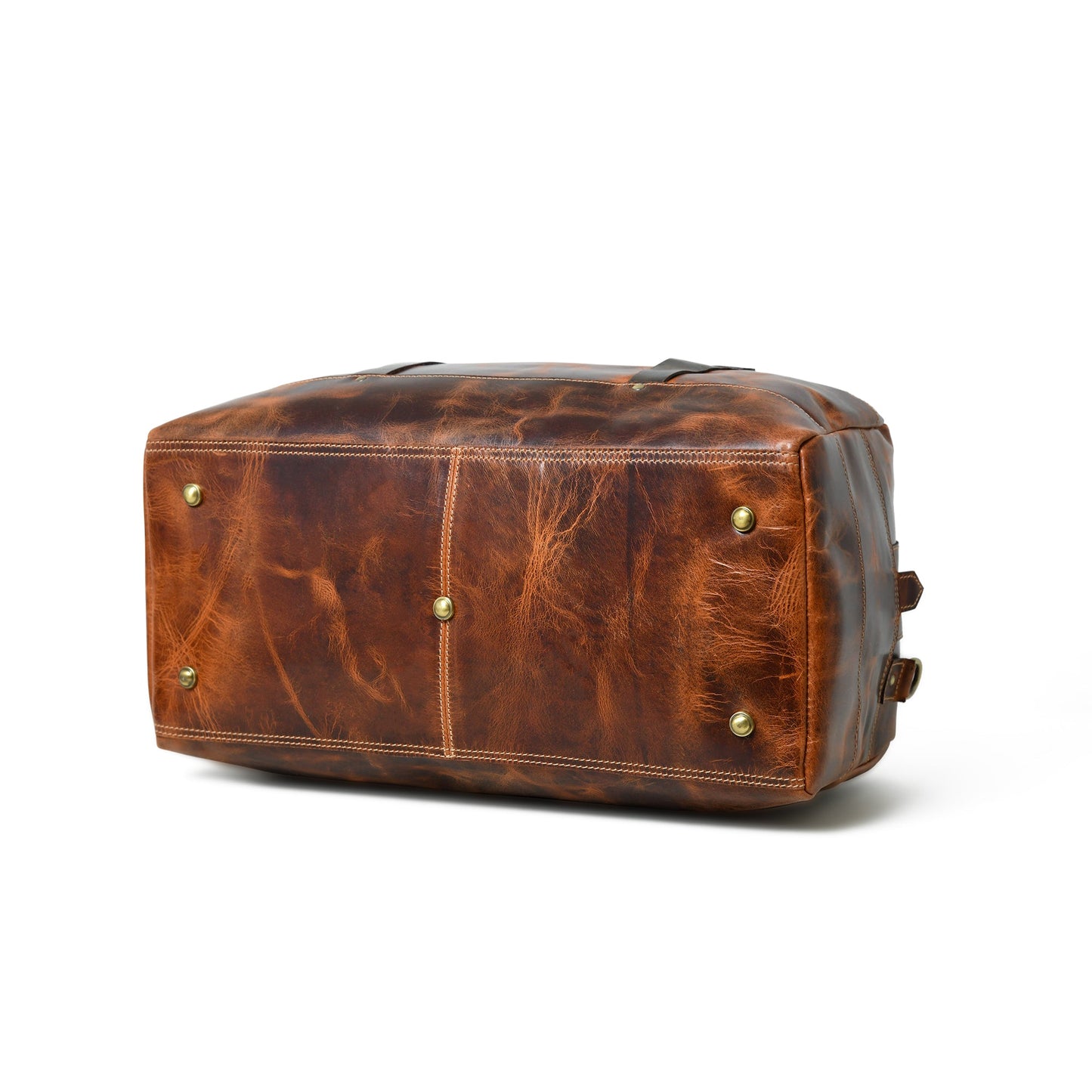 Espresso Elegance Carry on Duffle, Saddle Tan - Tampa Home & Garden Store
