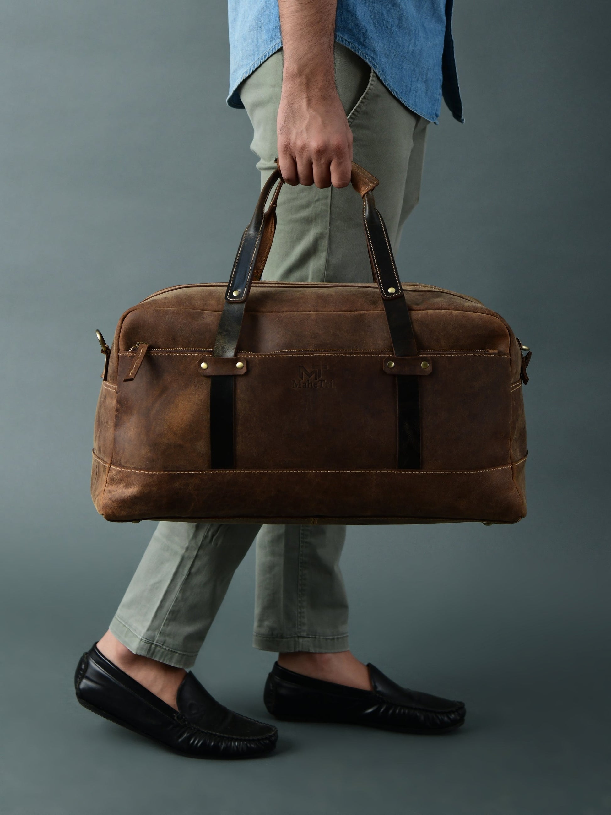 Espresso Elegance Carry on Duffle - Tampa Home & Garden Store