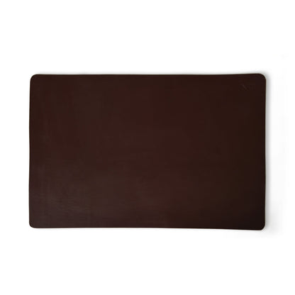 Espresso Elegance Leather Desk Mat + Mouse Pad - Tampa Home & Garden Store