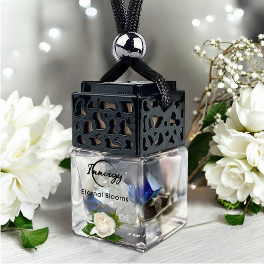 Eternal Blooms Crystal-Enhanced Oil Diffuser, Car Air Freshener, 8ml - Tampa Home & Garden Store