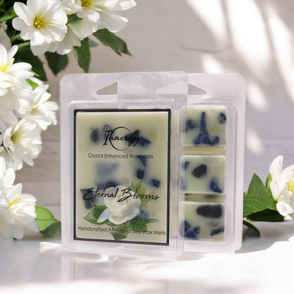 Eternal Blooms Crystal-Enhanced Premium Coconut-Soy Wax Melts - Tampa Home & Garden Store