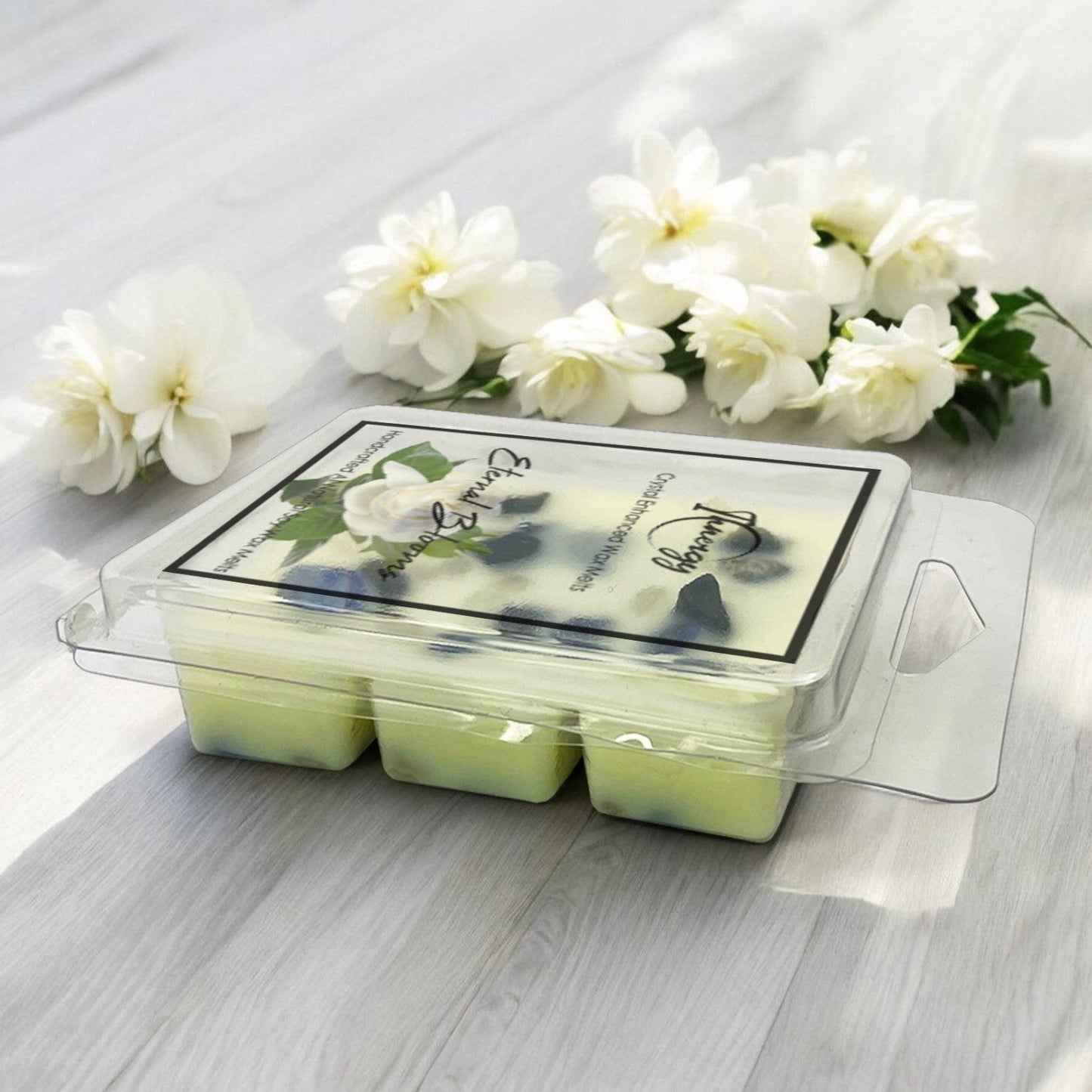 Eternal Blooms Crystal-Enhanced Premium Coconut-Soy Wax Melts - Tampa Home & Garden Store