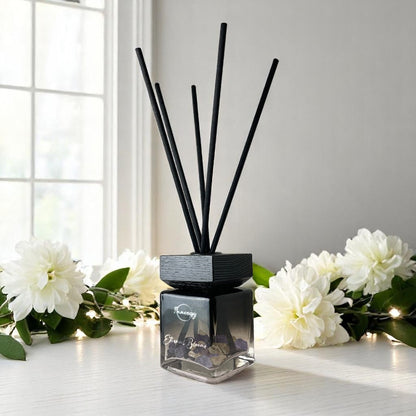 Eternal Blooms Crystal-Enhanced Reed Oil Diffuser, 3oz/100ml - Tampa Home & Garden Store