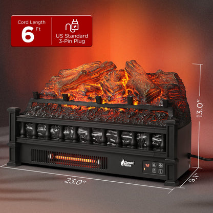Eternal Flame EF23-LG Electric Fireplace Logs - Tampa Home & Garden Store