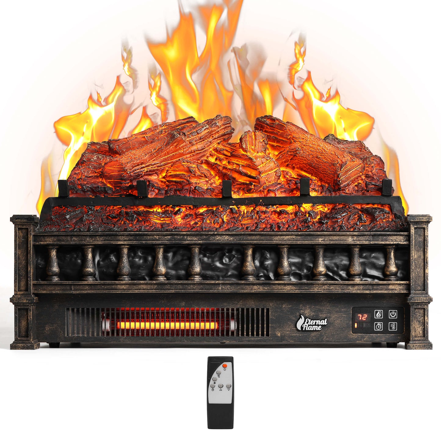 Eternal Flame EF23-LG Electric Fireplace Logs - Tampa Home & Garden Store