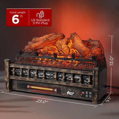 Eternal Flame EF23-LG Electric Fireplace Logs - Tampa Home & Garden Store