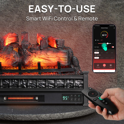 Eternal Flame EF30-PB Electric Fireplace Logs - Tampa Home & Garden Store