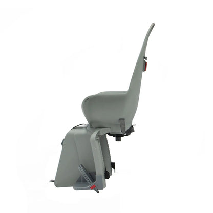 EUNORAU Safety Seat for Child gray high-back bicycle child seat with mounting hardware on Tampa Home & Garden Store