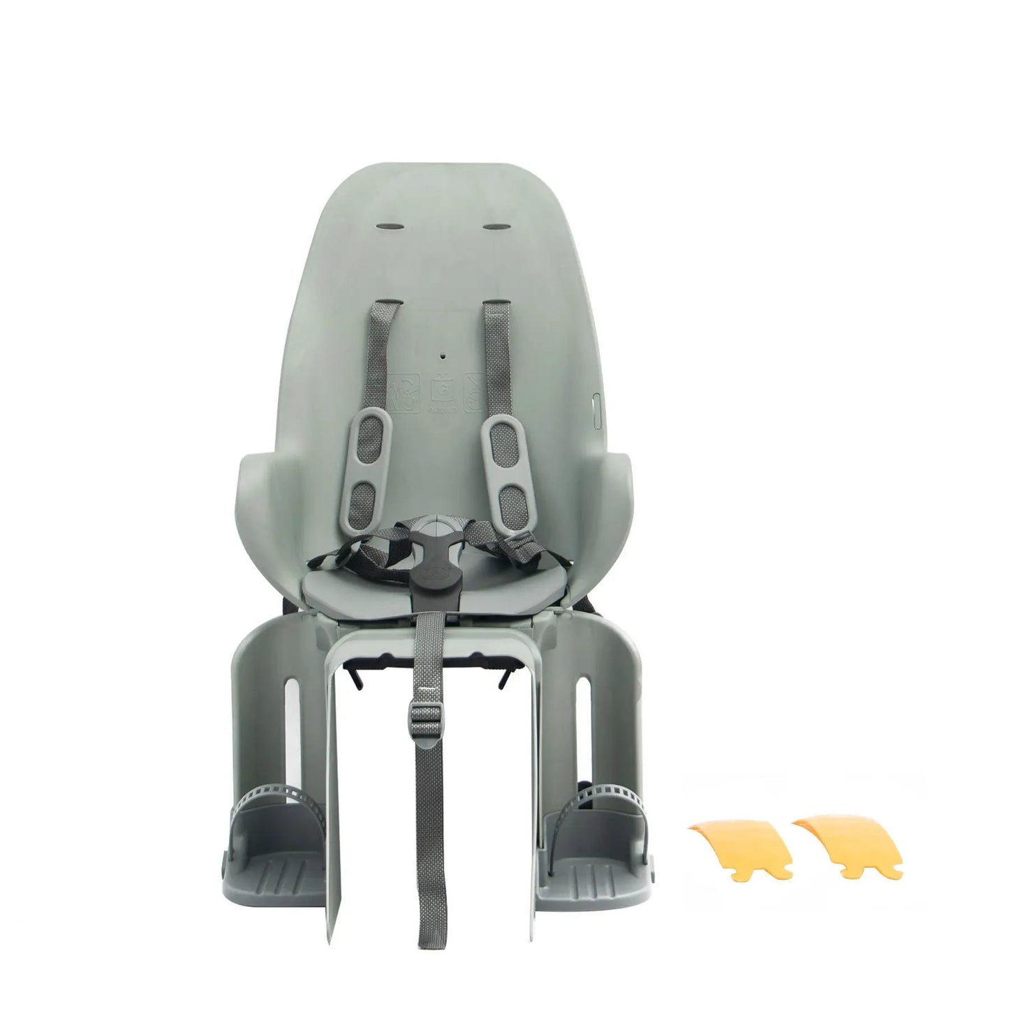 EUNORAU Safety Seat for Child gray plastic seat with adjustable shoulder straps and buckle on Tampa Home & Garden Store
