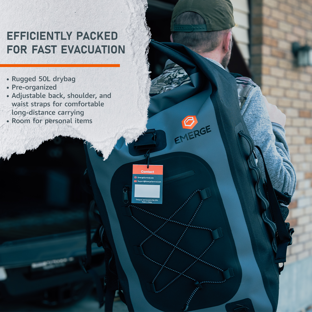 Evacuation Bag - Tampa Home & Garden Store