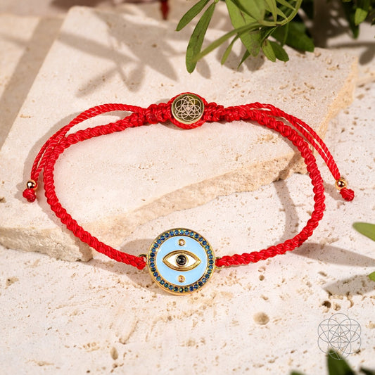 Evil Eye Guardian - Four-Strand Red String Bracelet - Tampa Home & Garden Store