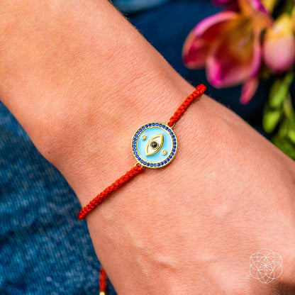Evil Eye Guardian - Four-Strand Red String Bracelet - Tampa Home & Garden Store