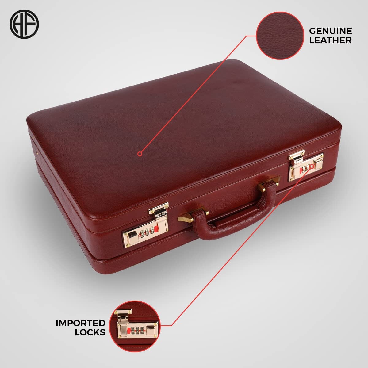 Expandable Office Suitcase Briefcase - Tampa Home & Garden Store