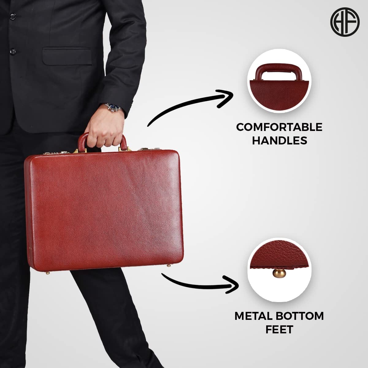 Expandable Office Suitcase Briefcase - Tampa Home & Garden Store