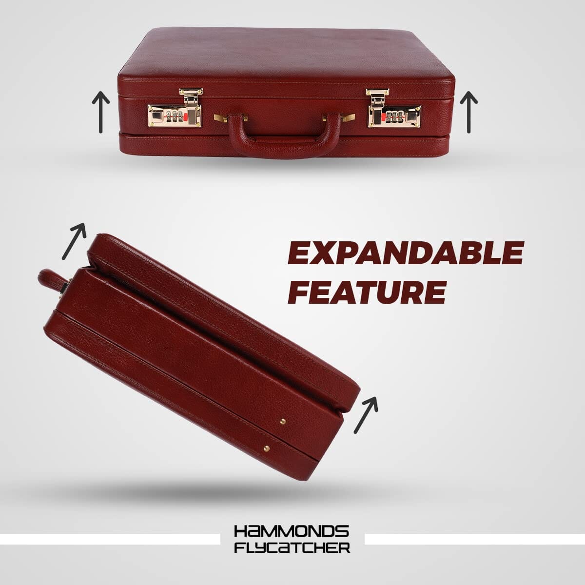 Expandable Office Suitcase Briefcase - Tampa Home & Garden Store