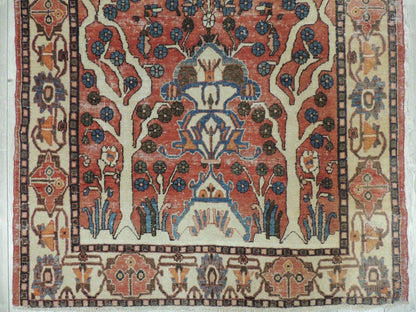 Exquisite Distressed Fine Persian Area Rug 5x7 Ft - Tampa Home & Garden Store