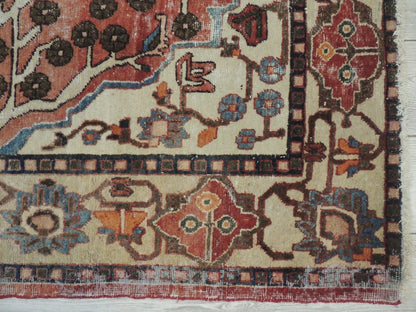 Exquisite Distressed Fine Persian Area Rug 5x7 Ft - Tampa Home & Garden Store