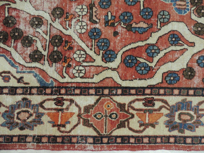 Exquisite Distressed Fine Persian Area Rug 5x7 Ft - Tampa Home & Garden Store
