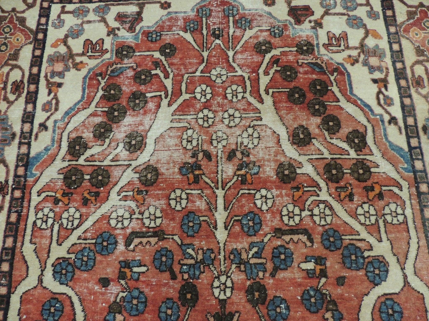 Exquisite Distressed Fine Persian Area Rug 5x7 Ft - Tampa Home & Garden Store