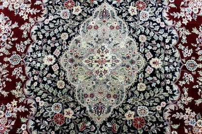 Exquisite Mint Hand-Knotted Peshawar Oriental Wool Rug – 9' x 12' - Tampa Home & Garden Store