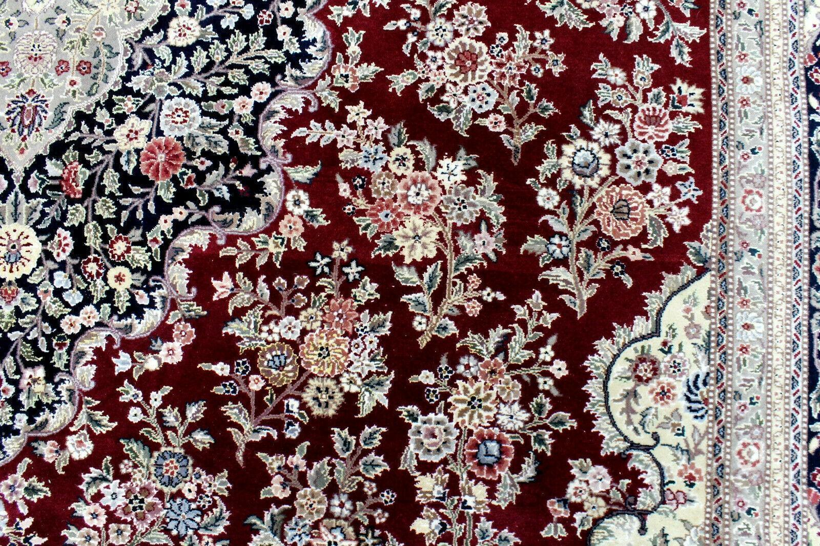 Exquisite Mint Hand-Knotted Peshawar Oriental Wool Rug – 9' x 12' - Tampa Home & Garden Store