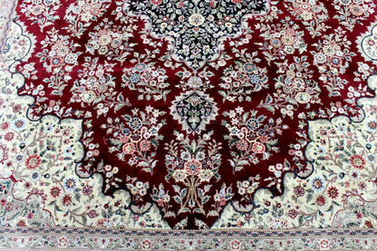 Exquisite Mint Hand-Knotted Peshawar Oriental Wool Rug – 9' x 12' - Tampa Home & Garden Store
