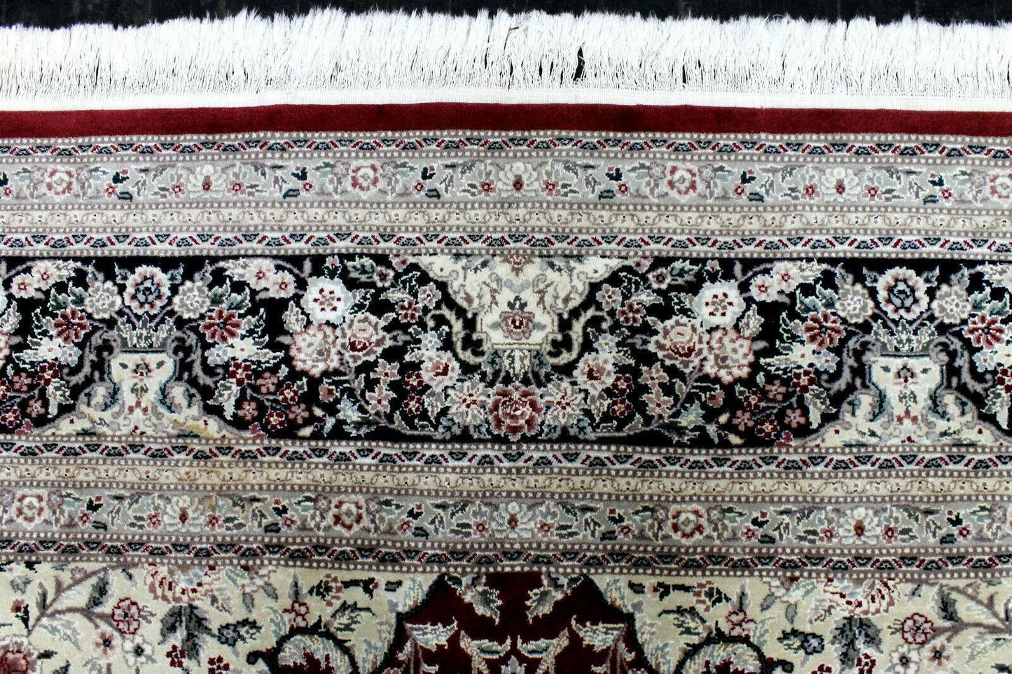 Exquisite Mint Hand-Knotted Peshawar Oriental Wool Rug – 9' x 12' - Tampa Home & Garden Store