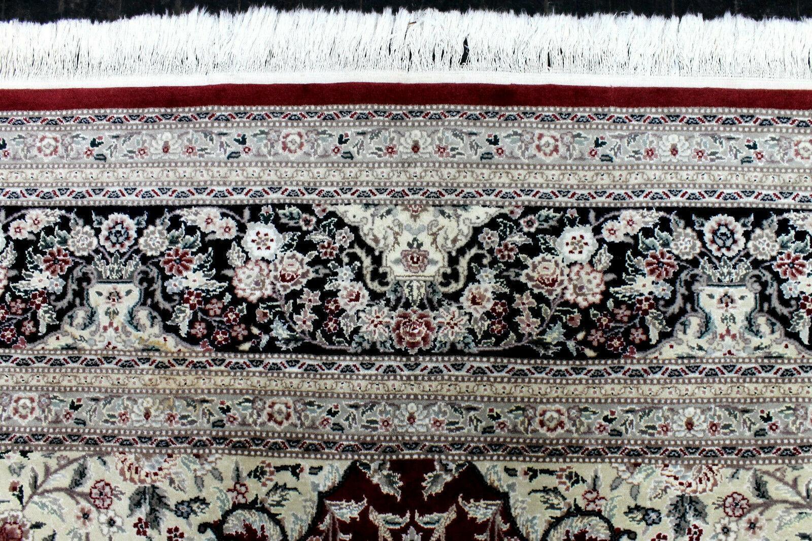 Exquisite Mint Hand-Knotted Peshawar Oriental Wool Rug – 9' x 12' - Tampa Home & Garden Store