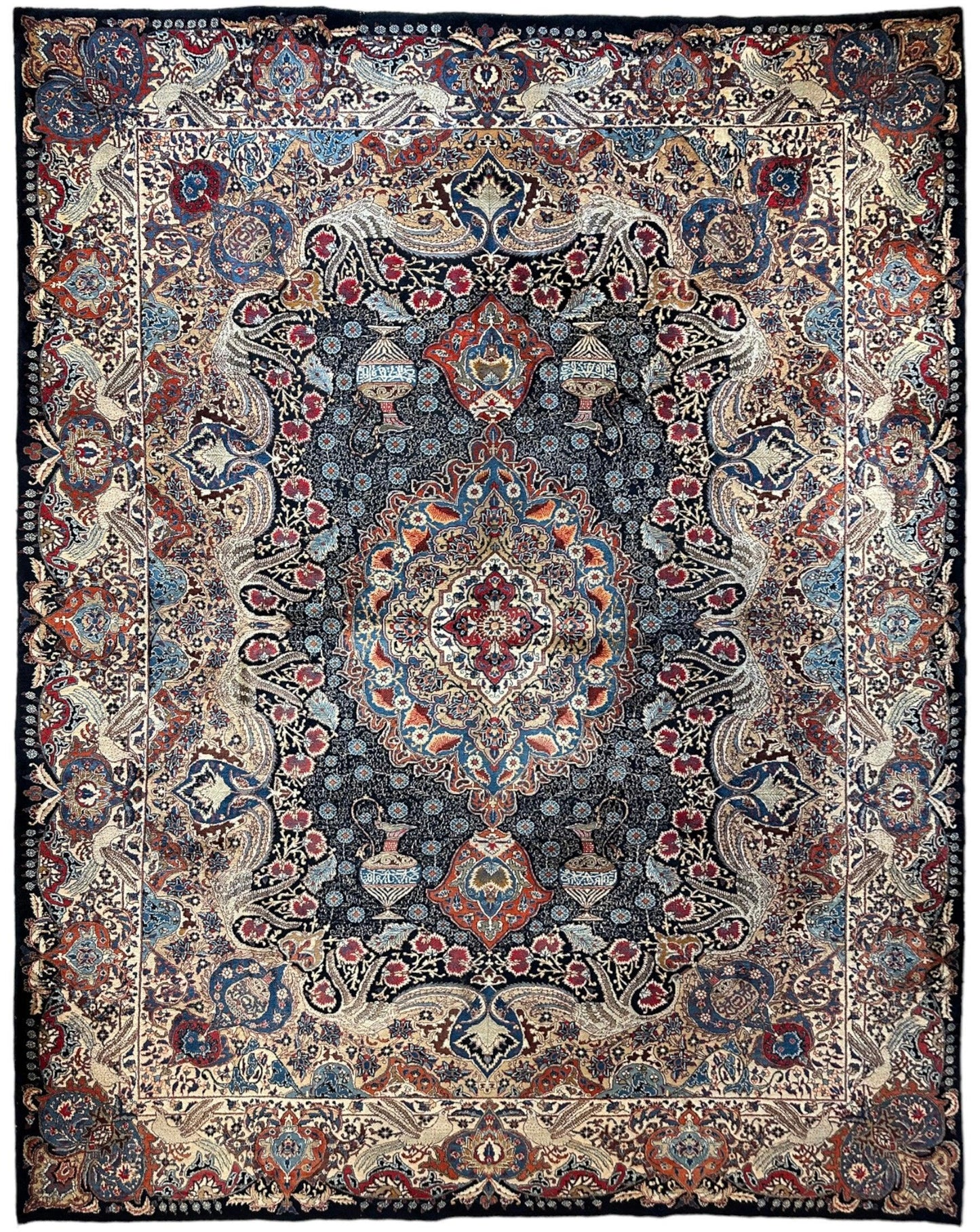 Exquisite Persian Kashmar Rug 9’11” x 13’3” - Tampa Home & Garden Store