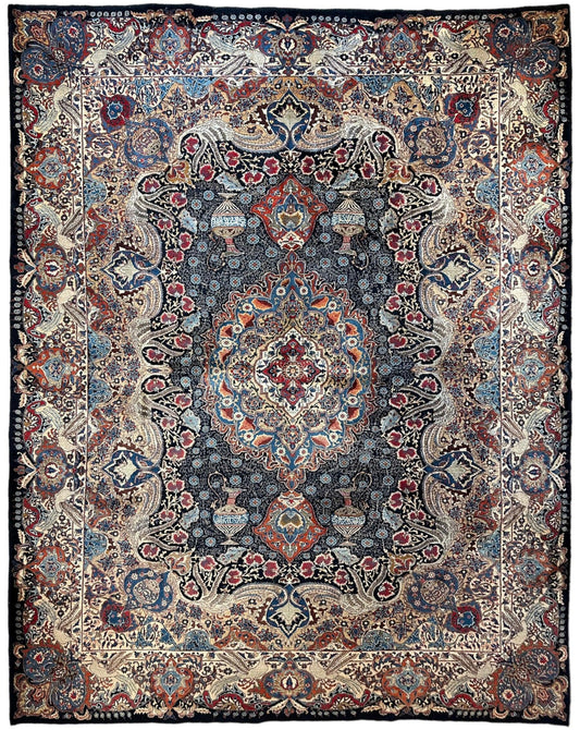 Exquisite Persian Kashmar Rug 9’11” x 13’3” - Tampa Home & Garden Store