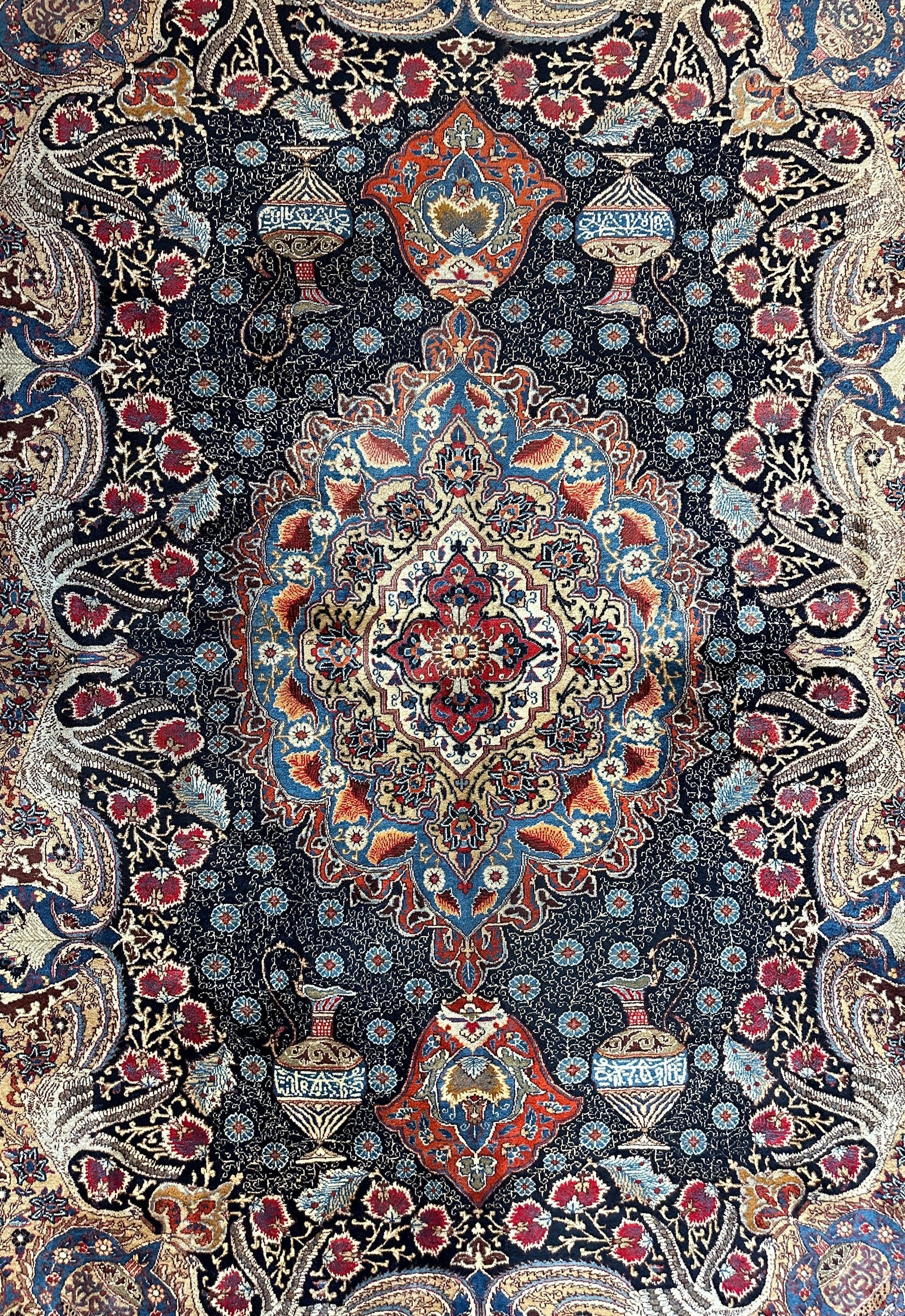 Exquisite Persian Kashmar Rug 9’11” x 13’3” - Tampa Home & Garden Store