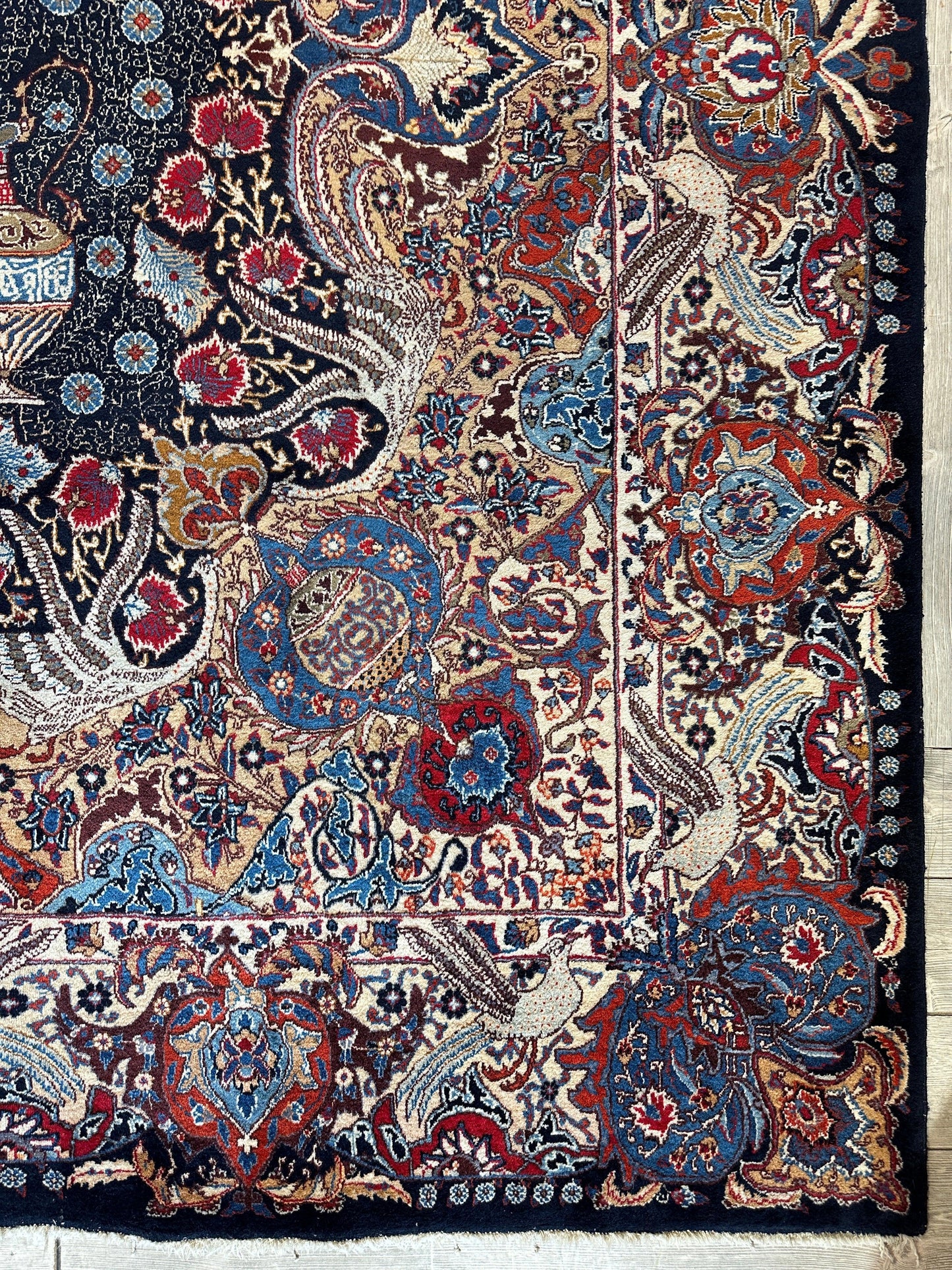 Exquisite Persian Kashmar Rug 9’11” x 13’3” - Tampa Home & Garden Store