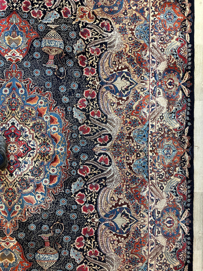 Exquisite Persian Kashmar Rug 9’11” x 13’3” - Tampa Home & Garden Store