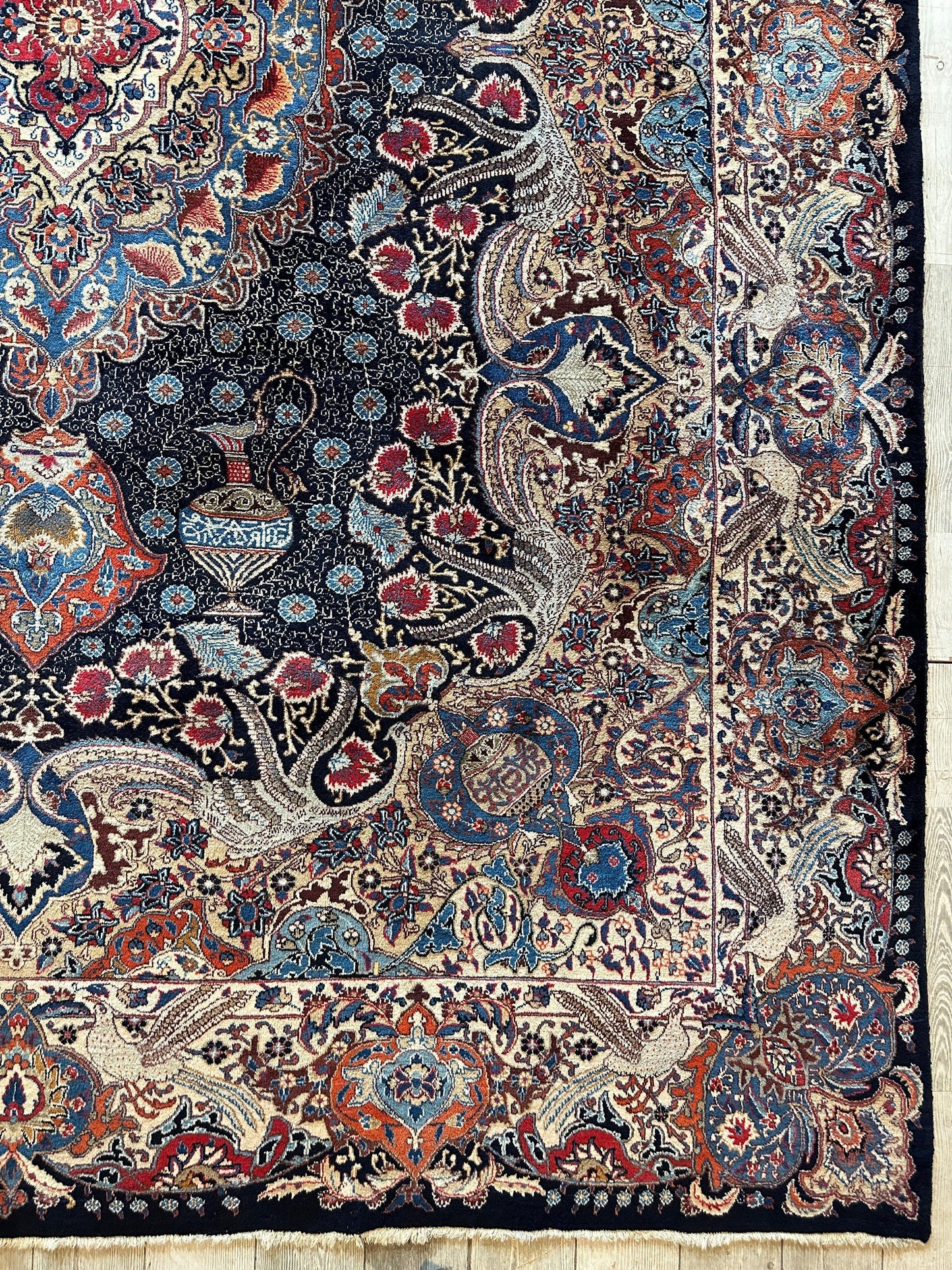Exquisite Persian Kashmar Rug 9’11” x 13’3” - Tampa Home & Garden Store