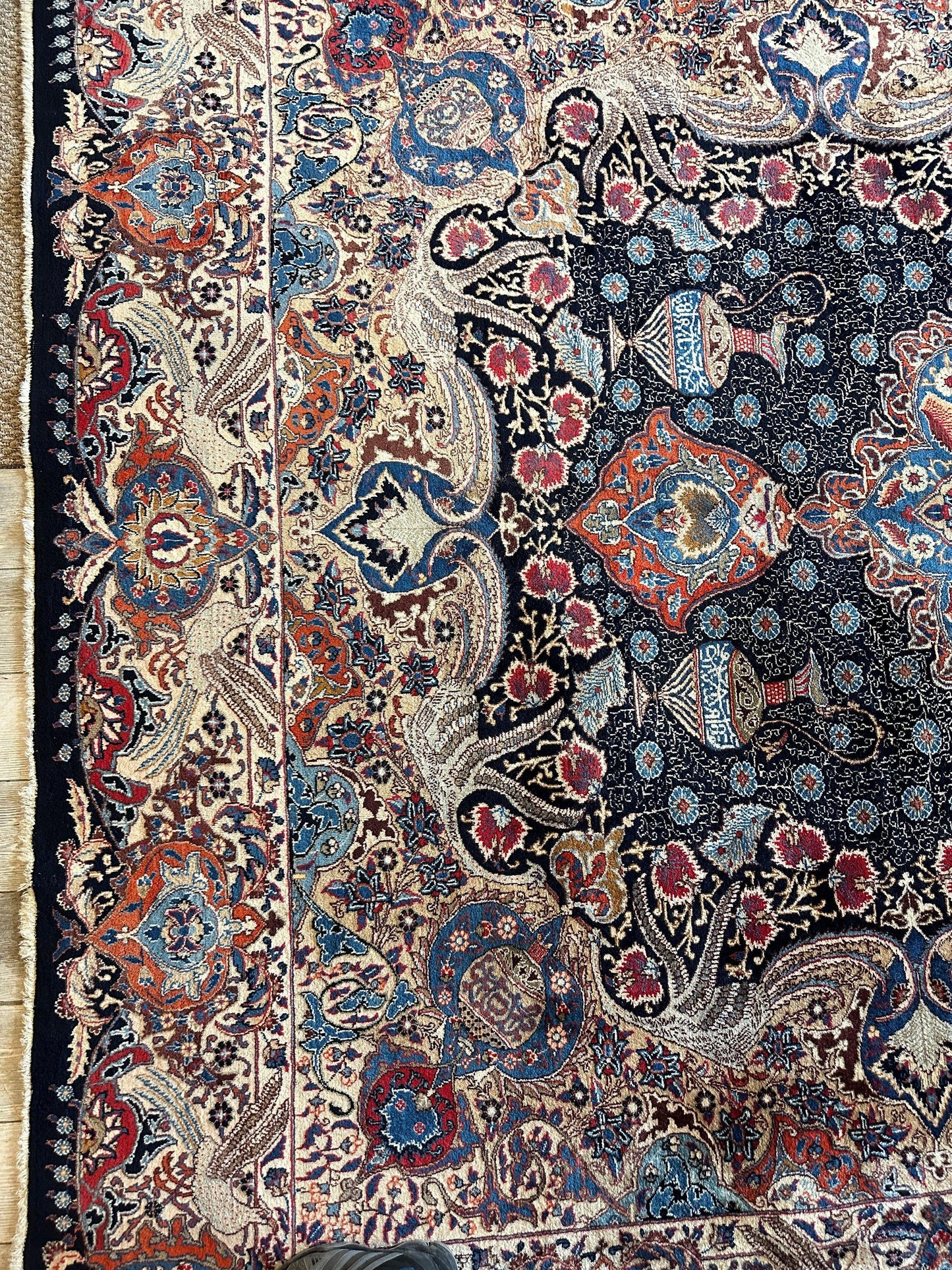 Exquisite Persian Kashmar Rug 9’11” x 13’3” - Tampa Home & Garden Store