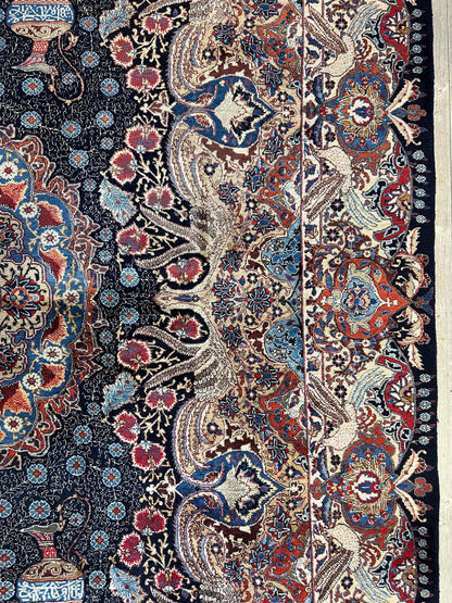 Exquisite Persian Kashmar Rug 9’11” x 13’3” - Tampa Home & Garden Store