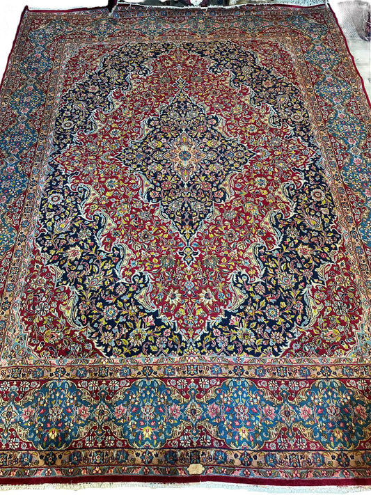 Exquisite Persian Vintage Medalian Rug 10 x 13 - Tampa Home & Garden Store