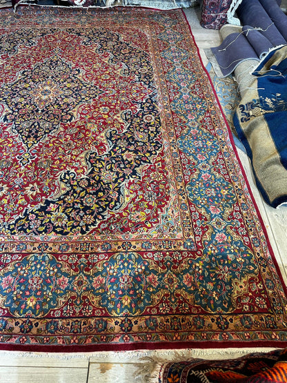 Exquisite Persian Vintage Medalian Rug 10 x 13 - Tampa Home & Garden Store