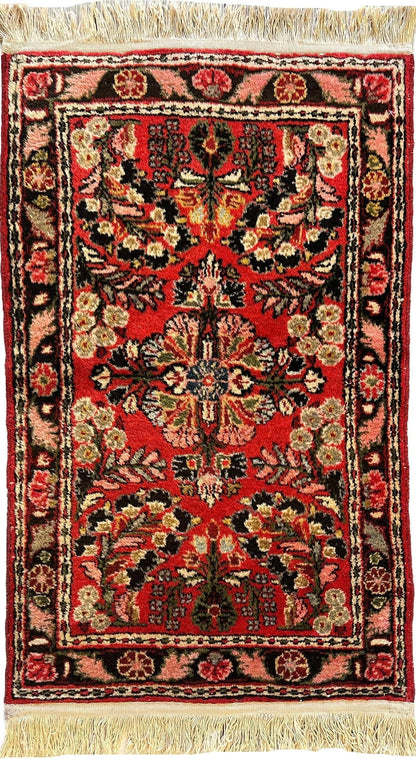Exquisite Small Sarouk Rug 1'10''x3 Ft - Tampa Home & Garden Store