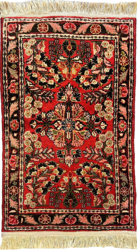 Exquisite Small Sarouk Rug 1'10''x3 Ft - Tampa Home & Garden Store
