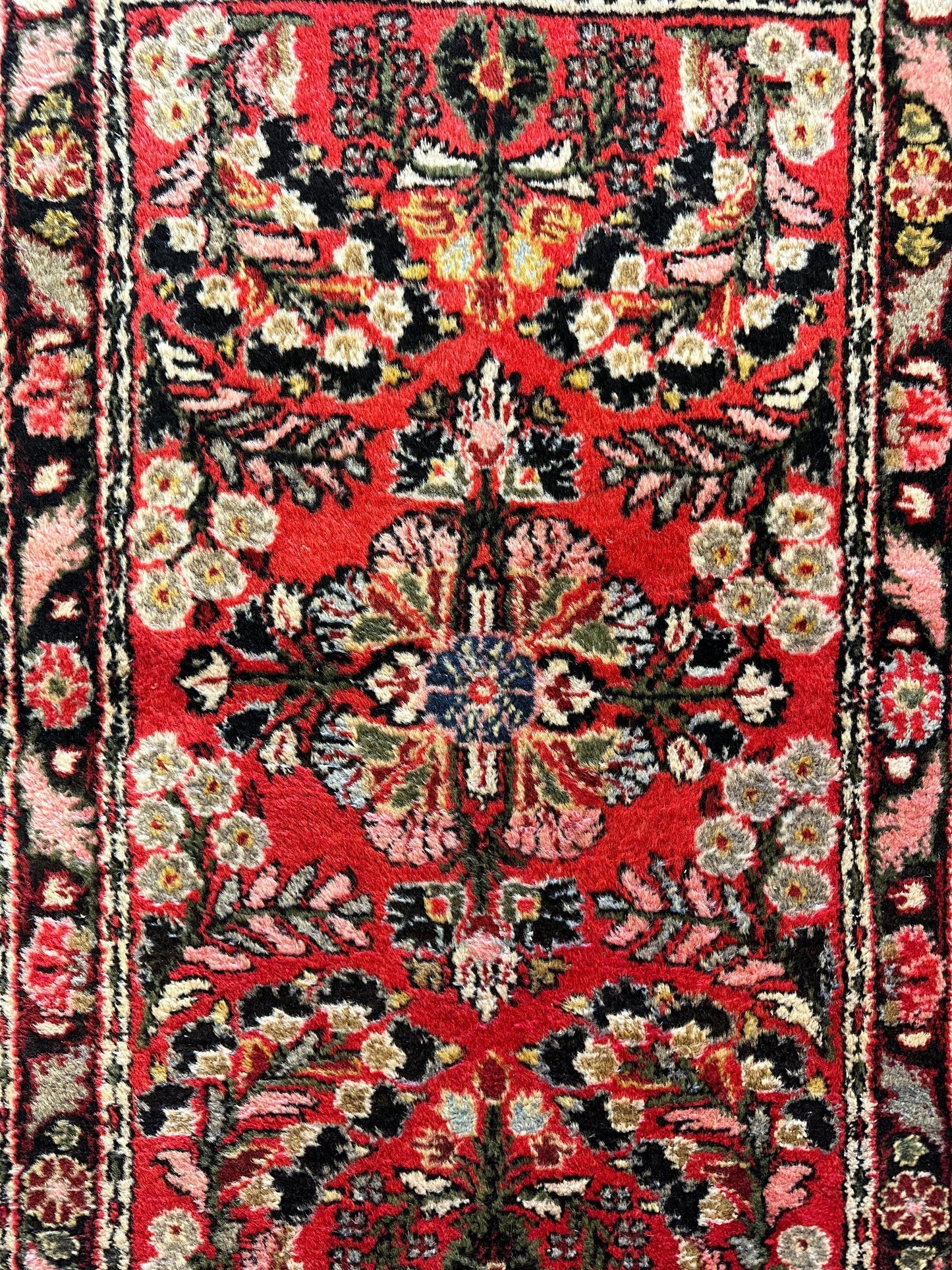 Exquisite Small Sarouk Rug 1'10''x3 Ft - Tampa Home & Garden Store